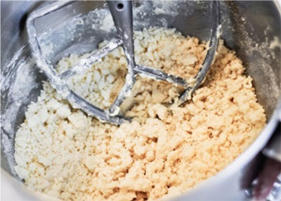 In the bowl of your stand mixer add the sugars and butter and cream together 